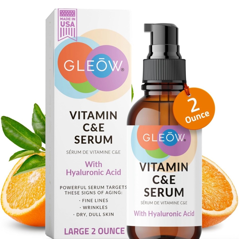 Vitamin C Face Serum Face Hydrating Anti Aging  2oz